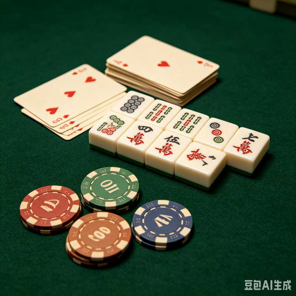 simple text mahjong tiles